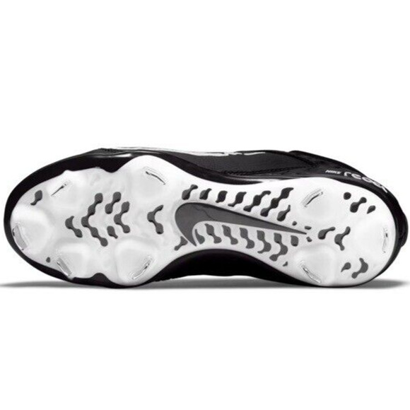 Nike Women's Hyperdiamond 4 Elite Softball Cleats Black Size 9 CZ5917-005 - Picture 2 of 8